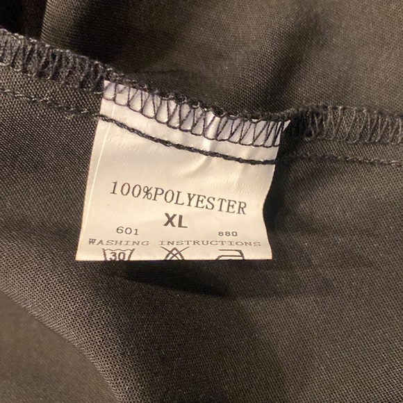 Black CL tank top with cheetah trim - Picture 9 of 9